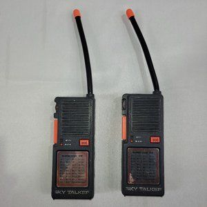 Fisher-Price 815 Vintage Sky Talker Walkie Talkie Set Morse Code